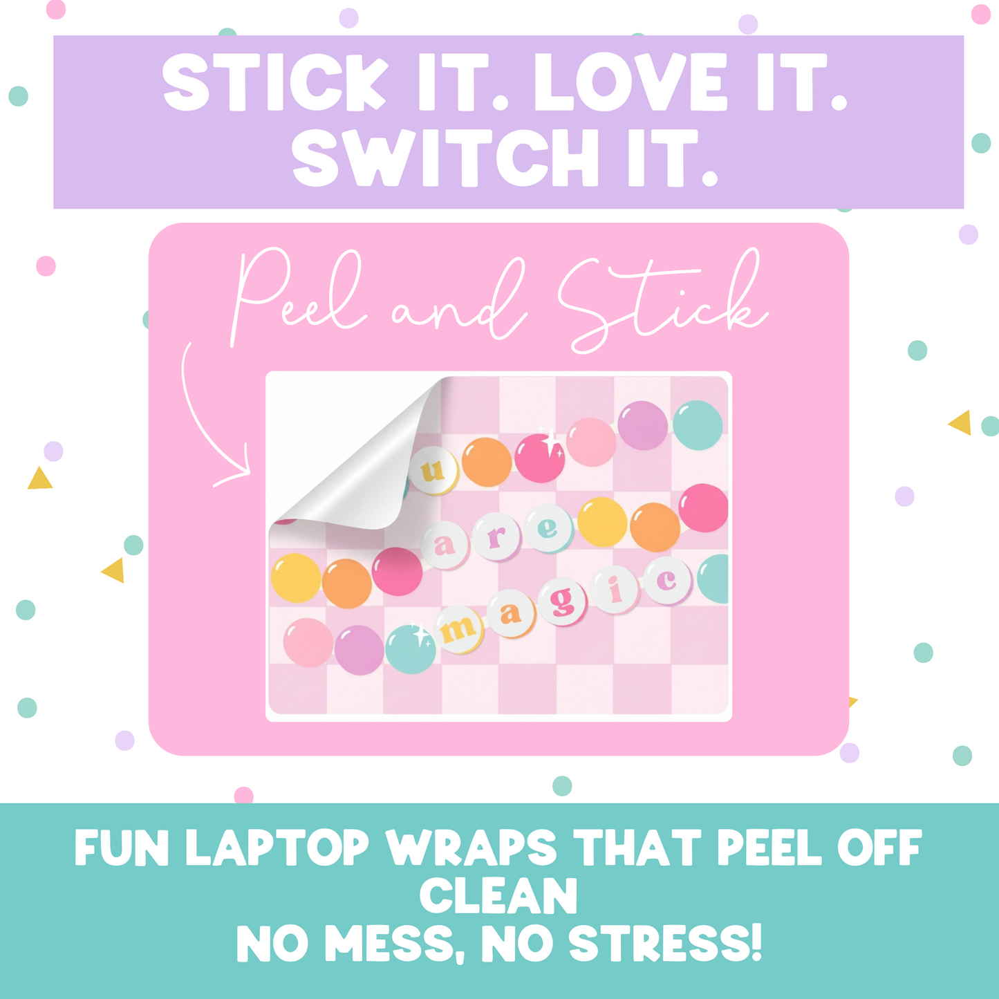 Always Do Your Best Laptop Wrap