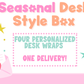 Seasonal Desk Style Box